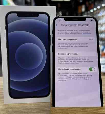Айфон: 12 256Gb Black.iPhone 12 256GB Black Киев