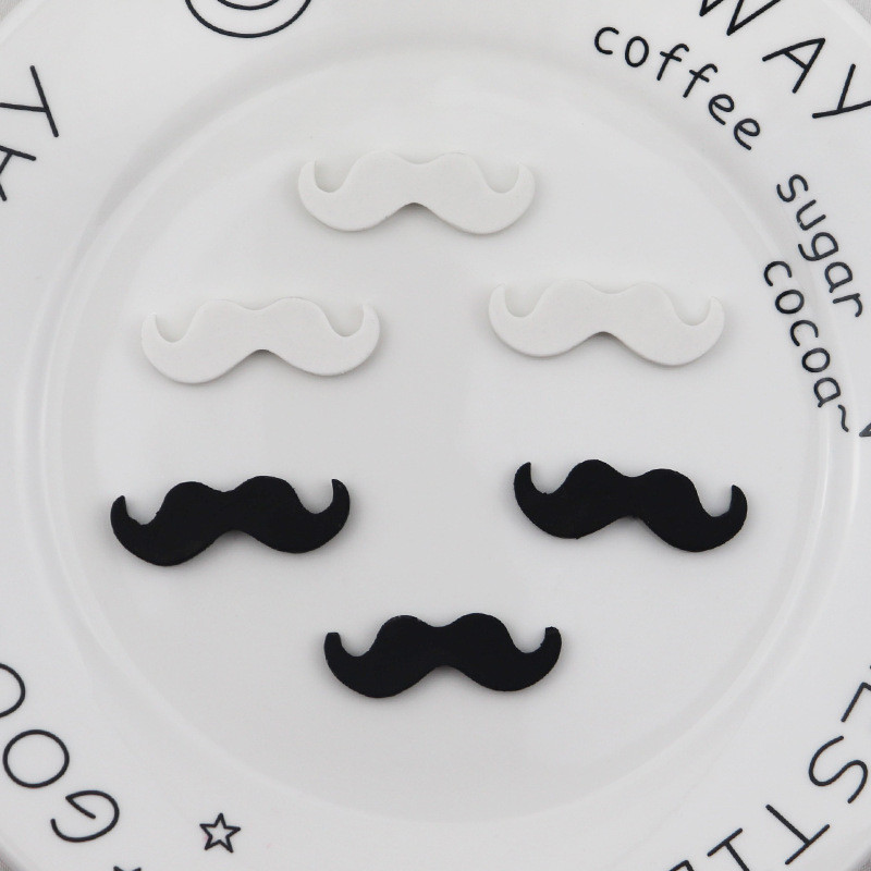 Силиконовый молд Усы 118 на 54 мм розовый Киев - изображение 6