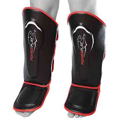 Щитки защита голени и стопы Fairtex SP7 размер M надежная Щитки для единоборств и кикбоксинга на ноги Киев