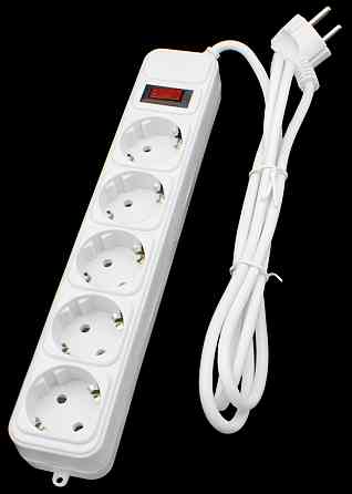 Сетевой фильтр Maxxter SPM5-G-6G 5 гнёзд, 1.8 метра Днепр