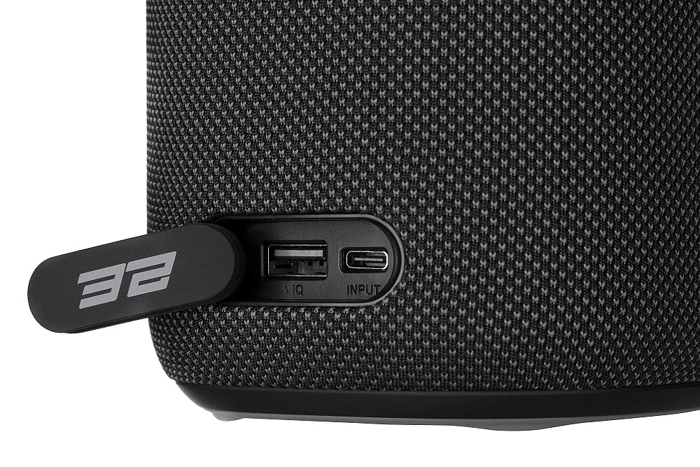 Портативна акустична система 2E SoundXDrum 50Вт, BT 5.3, TWS, RGB, PowerBank, IPX7, Чорний Киев - изображение 9