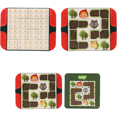 Конструктор Wange Красная шапочка – игра лабиринт + книга (WNG-416) Винница - изображение 2