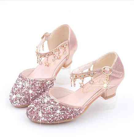 Дитячі туфлі для дівчинки принцеси jiaduowang розмір 28 (18.2см) Луцк