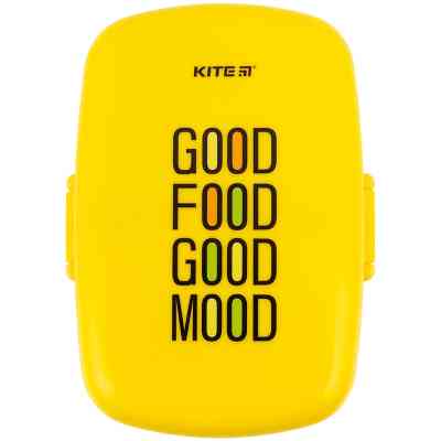 Ланч-бокс детский Kite с наполнением 1150 мл, желтый (K23-180-4) Винница