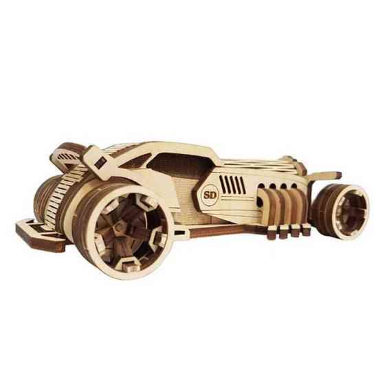 Дерев'яний конструктор Золота Серія автомобіль "Monster" BB2monst Вінниця