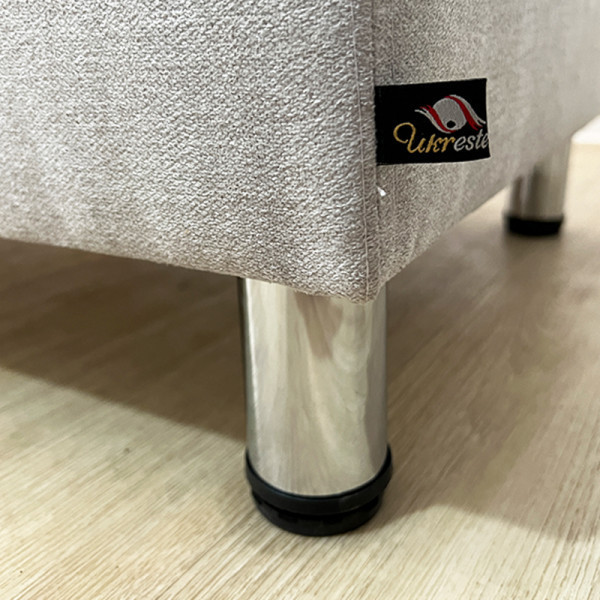 Диван для зони очікування Бассі в тканині з кришкою, 120см Київ - фото 8