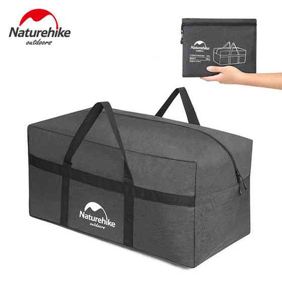 Сумка для зберігання портативна Naturehike NH17S021-L, 100 л, темно-сірий Київ