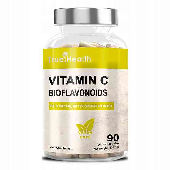 Вітамін C True Health Vitamin C Bioflavonoids 1000 мг 90 капсул Луцьк