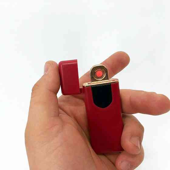 Електроімпульсна дуга USB, Сувенір запальничка, Оригінальна запальничка подарунок чоловікові BI-10 Львів