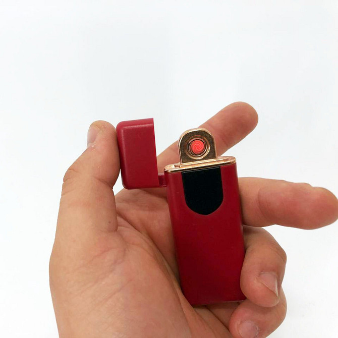 Електроімпульсна дуга USB, Сувенір запальничка, Оригінальна запальничка подарунок чоловікові BI-10 Львів - фото 6