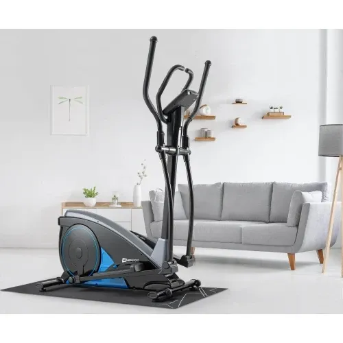 Орбітрек електромагнітний + мат Hop-Sport 060C чорно-синій Київ