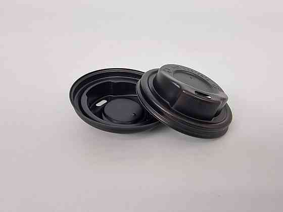 Кришка під склянку паперова. Ф70 (175 Маестро.) чорна (гар) (50 шт.) Харків