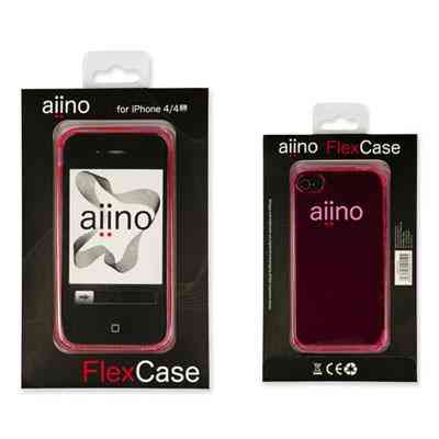 Гнучкий чохол для iPhone 4G "Пластика", блакитний Рівне