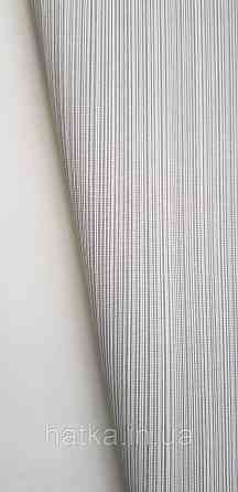 Шпалери вінілові на флізеліні Sintra Adria метрові однотонні тонка смужка структурні сірі Київ