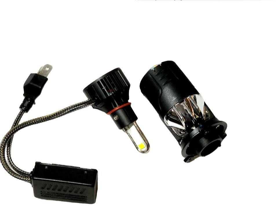 Комплект світлодіодних лінз StarLight M01S H4 6000K 45/60W 12/24V Харків - фото 2