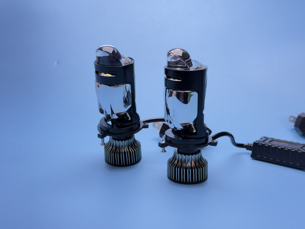 Світлодіодні лінзи Bi-LED EA Light X Y9 H4 Mini Lens 1.4" 6000k 11000lm 80w/SET 12-24v Харків - фото 2
