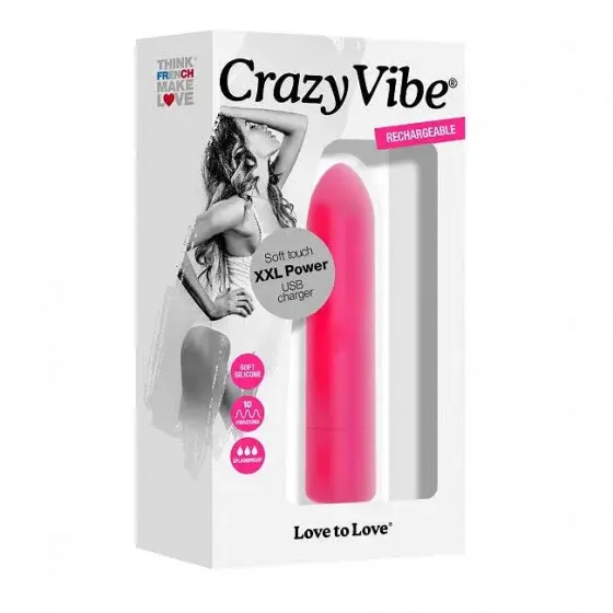 Віброкуля Love To Love Crazy Vibe перезаряджувана Львів