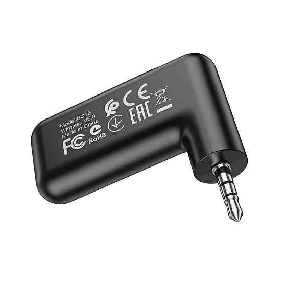 Bluetooth бездротовий ресивер BOROFONE BC35 Wideway car AUX bluetooth,receiver Bkack BC35B Одеса