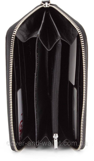 Мужской кошелек клатч из гладкой кожи на молнии ST Leather Киев - изображение 4