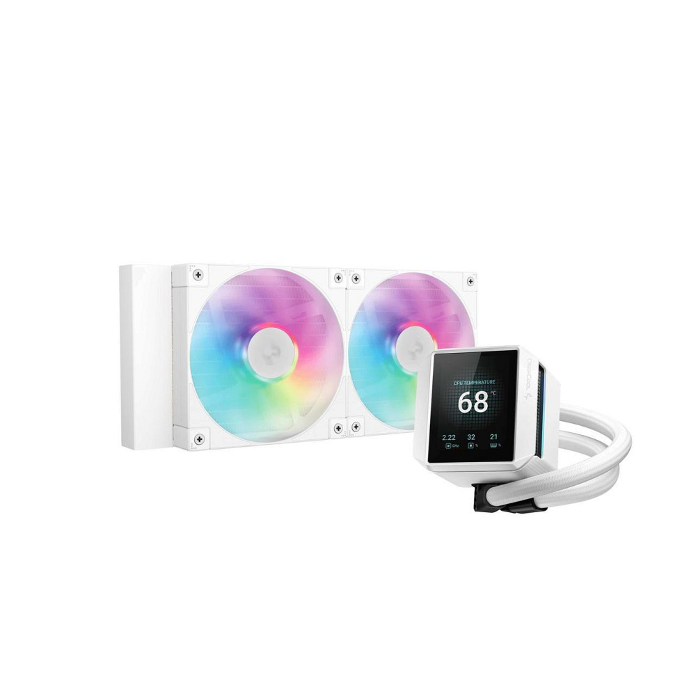 Система водяного охолодження DeepCool Mystique 240 ARGB White (R-LX240-WHDSNMCP-G-1) ( Білий ) Харків - фото 1