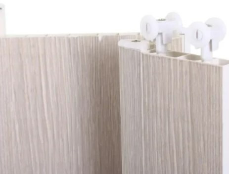 Двері гармошка глуха DiCIDoors DiCi-12  85х2030х12мм  Горіх мускат  №303 Дніпро - фото 7