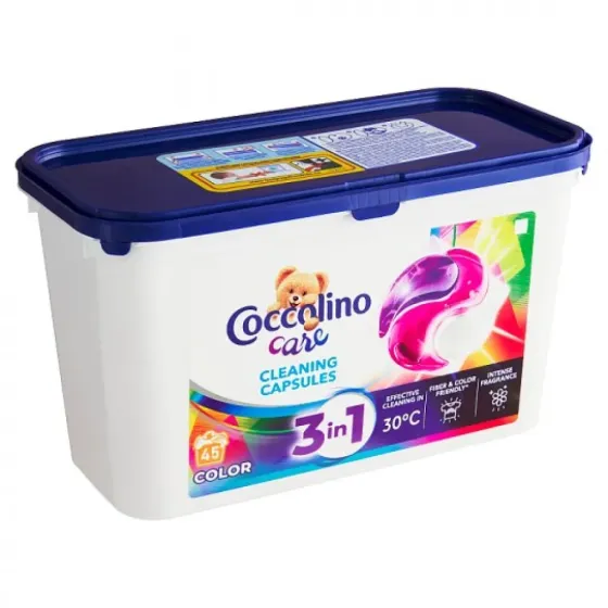 Капсулы для стирки цветной одежды Coccolino Care Color 3 In 1, 45 стирок Львов