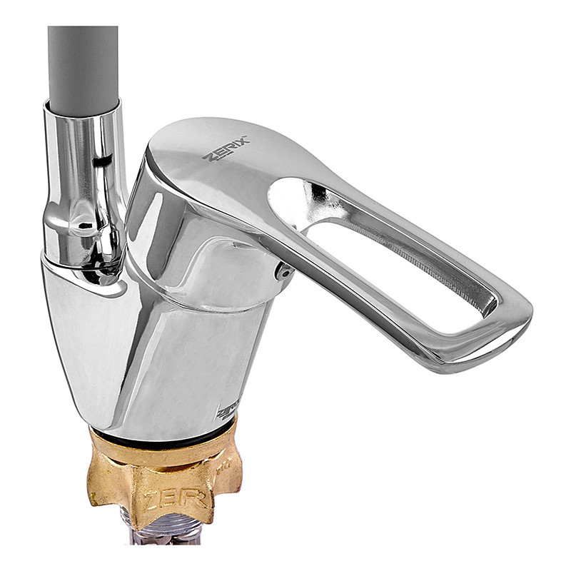 Кухонный смеситель Zerix YUB 181 Reflector Gray – стиль и надежность в одном Харьков - изображение 3