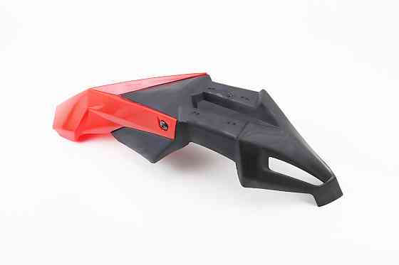 пластик - крило переднє 125-140cc, ЧОРНИЙ-ПОМАРАНЧЕВИЙ Київ