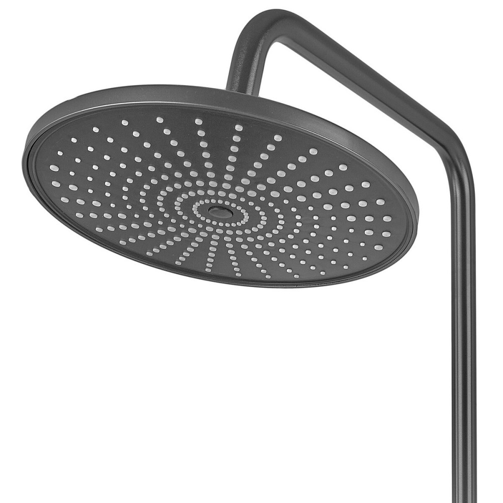 Душова колонна Champion PBD-009-J GRAPHITE з кнопковим змішувачем, алюміній, 4" Харків - фото 6