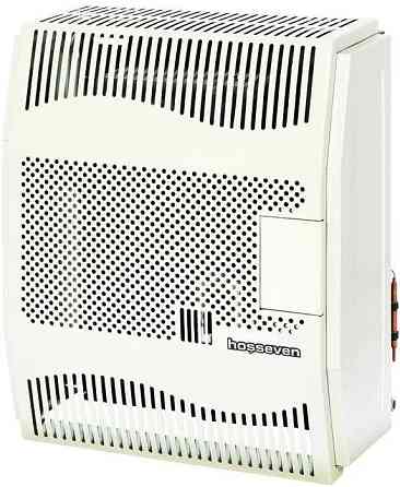 Газовий конвектор Hosseven HDU-5 з сталевим теплообмінником обігрівач 5 кВт до 50 м2 з італійською автоматикою EuroSit + димохід Тернопіль