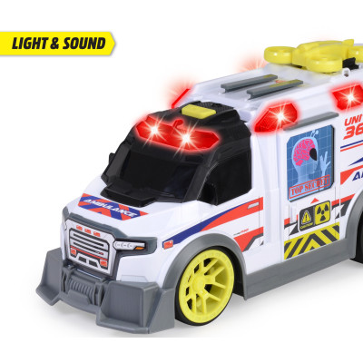 Спецтехника Dickie Toys Функциональный автомобиль Скорая помощь с аксессуарами со звуком и световыми эффектами 41 см (3307003) Вінниця - фото 11