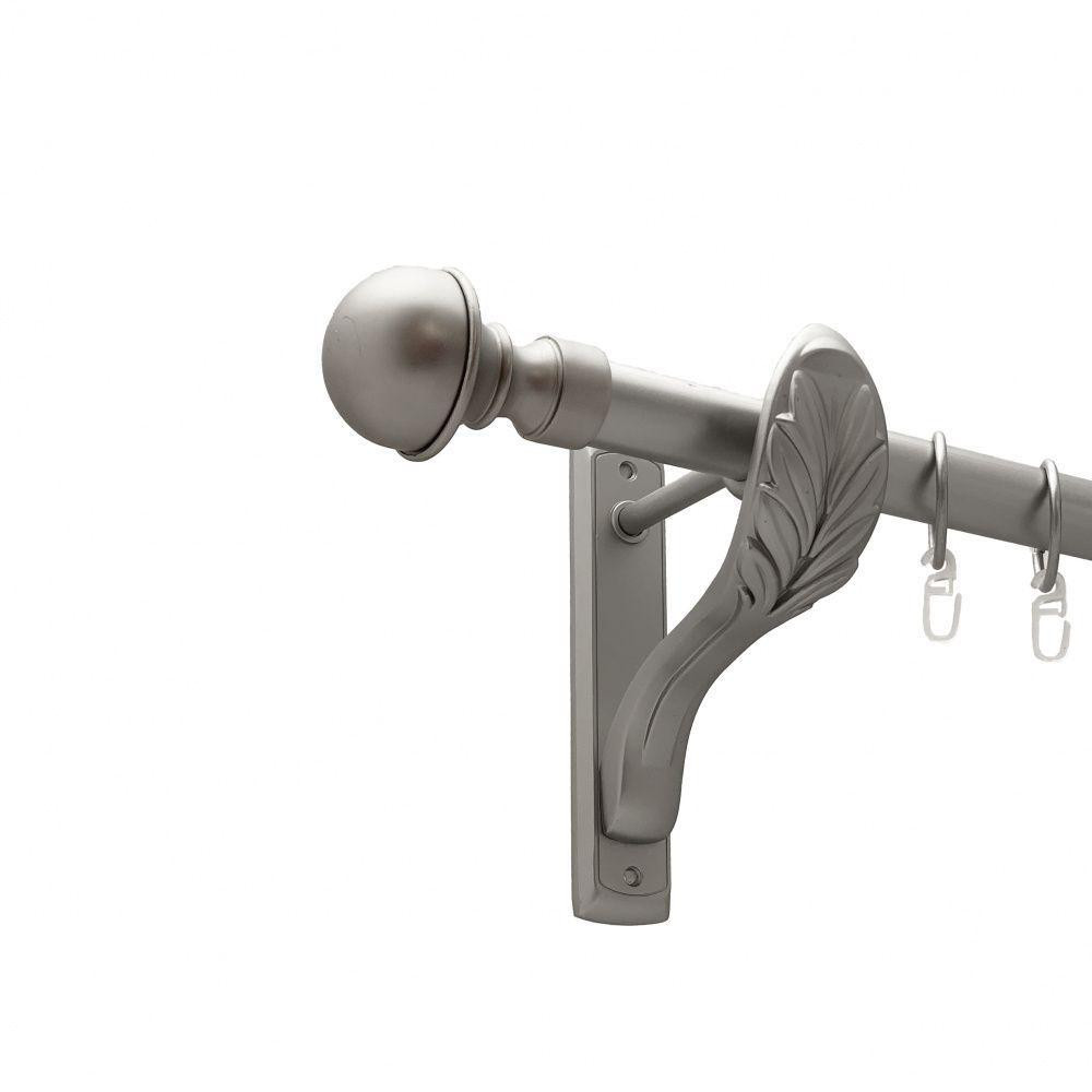 Карниз Orvit Бостон металевий однорядний ретро Сатин 25 мм 200 см (00-00011180) Львів - фото 1