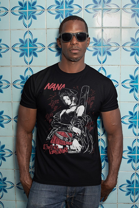 Футболка для хлопчика з аніме принтом Нана Осакі Аніме Блакк оверсайз (зріст від 165 до 180) Чорний AnimeJ0159m Дніпро - фото 3