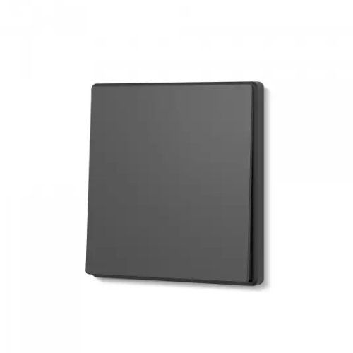 Вимикач 1кл вугільно-чорний VIDEX NOTA (VF-NT-SW1-BL) Житомир - фото 1