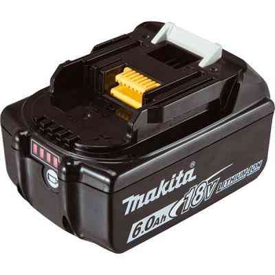 Аккумулятор к электроинструменту Makita LXT BL1860B (Li-Ion, 18В, 6Ач, индикация заряда) (632F69-8) Винница