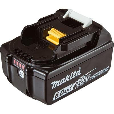 Аккумулятор к электроинструменту Makita LXT BL1860B (Li-Ion, 18В, 6Ач, индикация заряда) (632F69-8) Винница - изображение 1