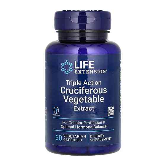 Triple Action Cruciferous Vegetable Extract - 60 vcaps Луцьк