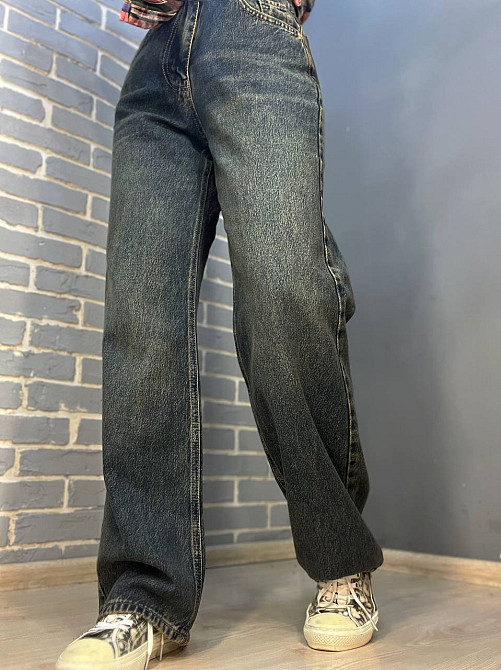 Джинсы женские Its Basic 4118 straight fit прямые от бедра, синий, 40, 40, 76 см, 108 см Одесса - изображение 1