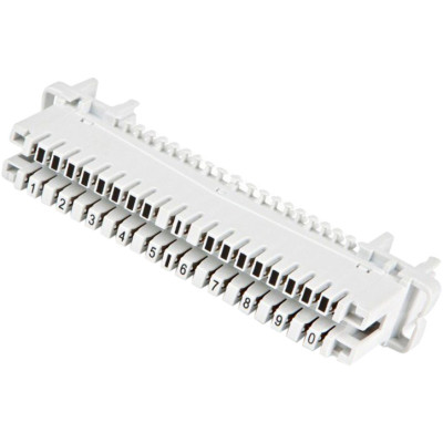 Плинт размыкаемый Kingda 10-ти парный, нумер. 1-0 (KD-TM002) Винница - изображение 1