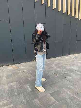 Куртка косуха женская весна/осень Черный 44 Харьков