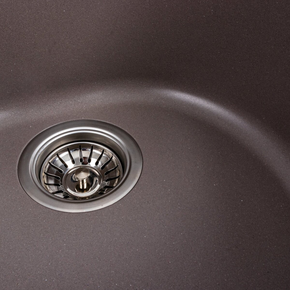 Гранітна мийка для кухні VALESO LUNA 510 матова Дюна Коломыя - изображение 5