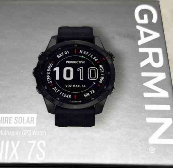 Смарт - Часы: Garmin Fenix 7s Sapphire Solar. Киев