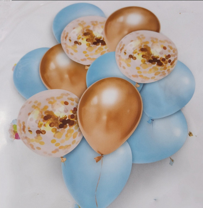 Набір кульок 12шт для свята для фотозони Київ - фото 1