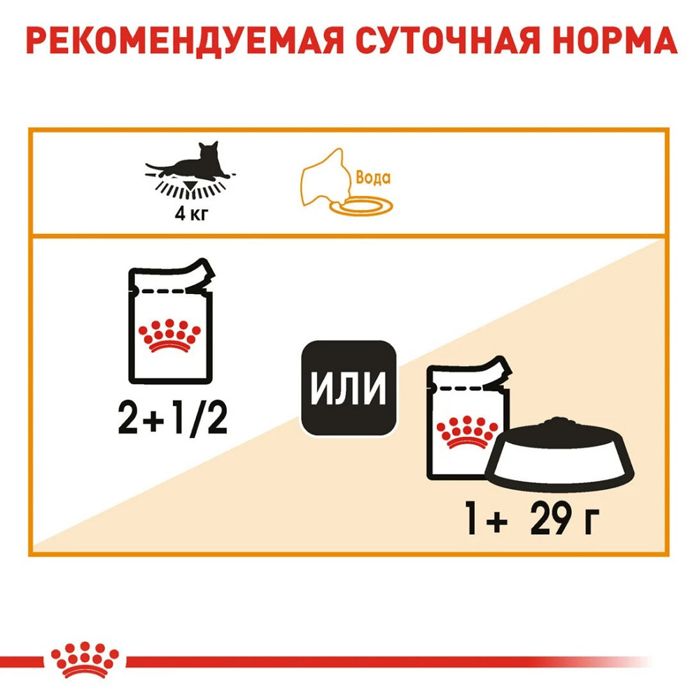 Royal Canin Intense Beauty Gravy (Роял Канін Інтенс Б'юті) вологий корм для кішок для шкіри та шерсті 85 г х 12 шт. Запоріжжя - фото 7