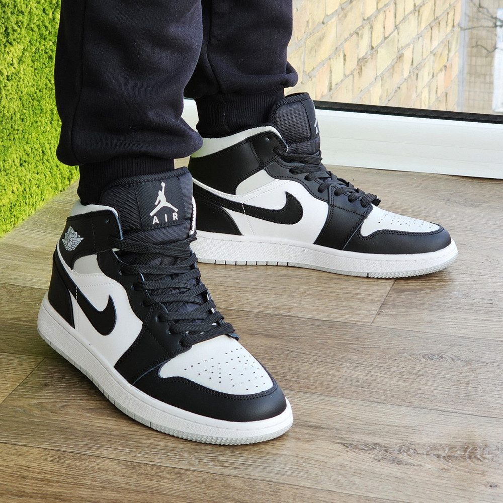 Высокие Термо Кроссовки Nike AIR Jordan Белые Мужские Еврозима Джордан Найк Кожаные (размеры: 41,42,43,44,45) Днепр - изображение 7