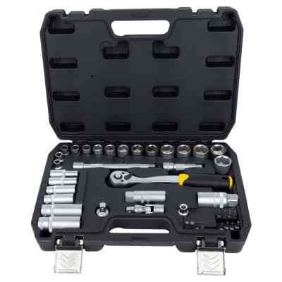 Набір інструментів Sigma насадок торцевих та біт 3/8&quot; 39шт CrV mid (6003601) Вінниця