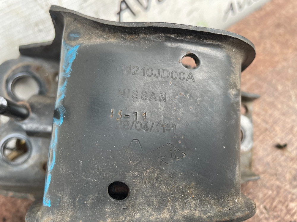 Подушка опора двигуна права Nissan Qashqai 1.6 бензин 2007-2013 (11210JD00A) Ковель - фото 2