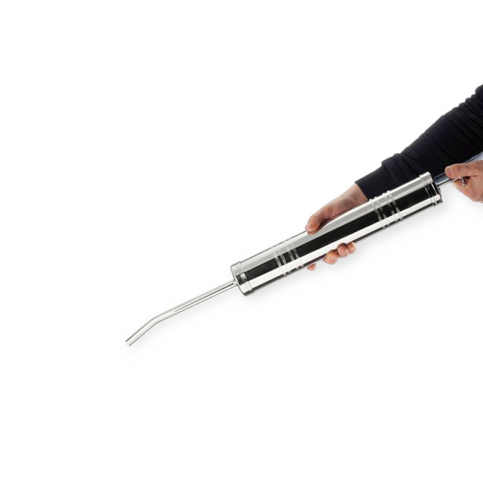 Шприц для заливки олії 1000 мл з гнучким шлангом та метал. насадкою Мукачево - фото 1