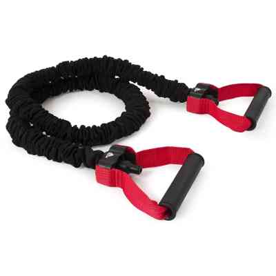 Эспандер Adidas Power Tube ADTB-10602 чорний, червоний 122 см (885652000277) Винница