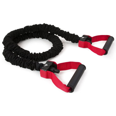 Еспандер Adidas Power Tube ADTB-10602 чорний, червоний 122 см (885652000277) Вінниця - фото 1